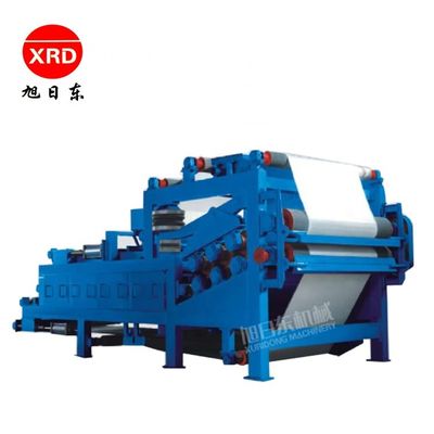 品質  Paper pulp pulp making to strengthen type dewatering machine double-belt thickening filter press production line 工場